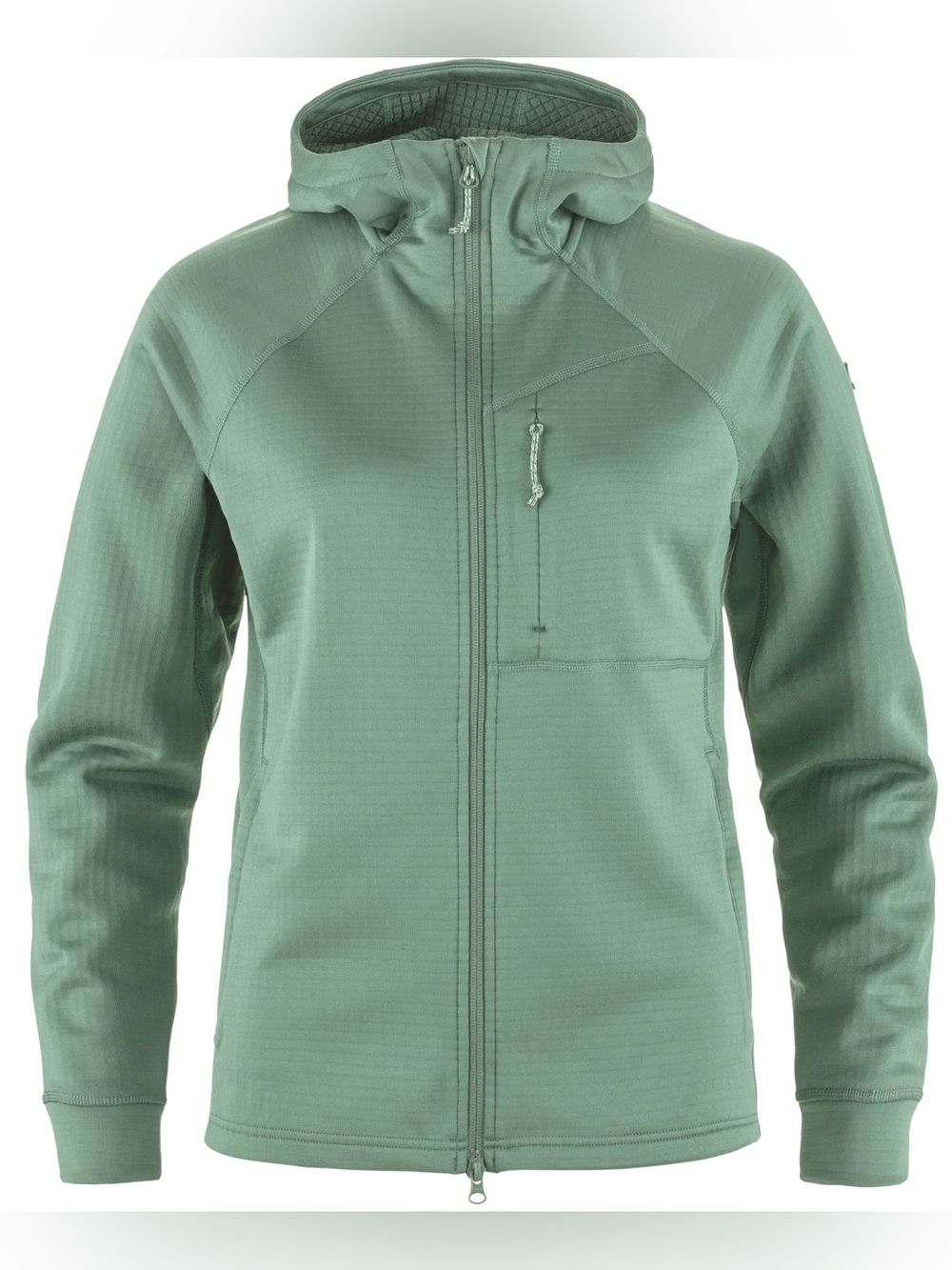 Fjallraven Womens Abisko Grid Fleece Hoodie